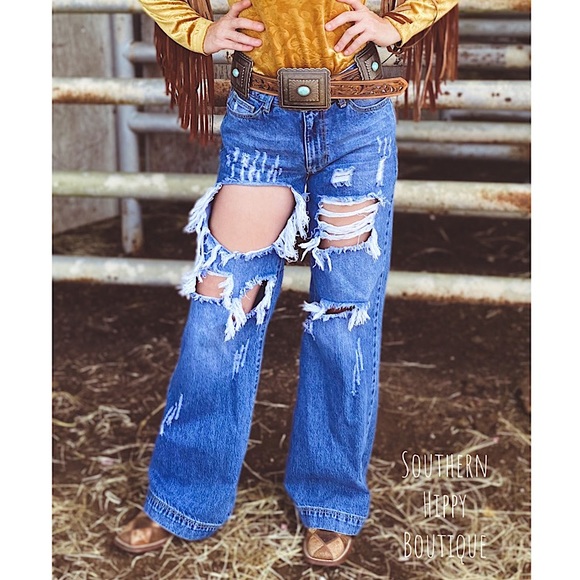 Western Darlin Trouser Jeans - Picture 2 of 2